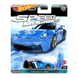Hot Wheels Premium -speed Machines- Porsche 911 Gt3 Color Azul