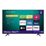 Pantalla Smart Tv Hisense 43 Roku 4k Ultra Hd Hdr Dts 43r6e3