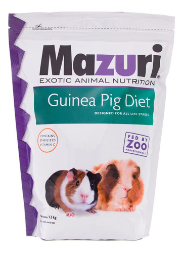 Mazuri Alimento Cuyo Cualquier Etapa Heno Timothy 1.3kg