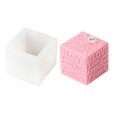 Xidmold Love Cube - Molde De Silicona En Forma De Cubo 3d Pa
