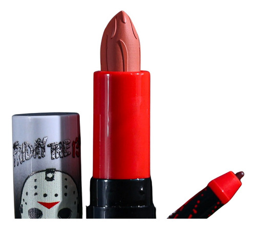 Set Labial + Delineador Vienes 13 Jason Lives X Glamlite