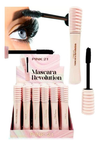 Mascara De Pestañas Rimel Pink21 Revolution Original