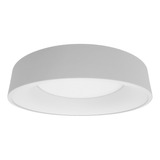 Plafón Led Nbagel Blanco 40w Cálido Dimer Moderno Vonderk Ea