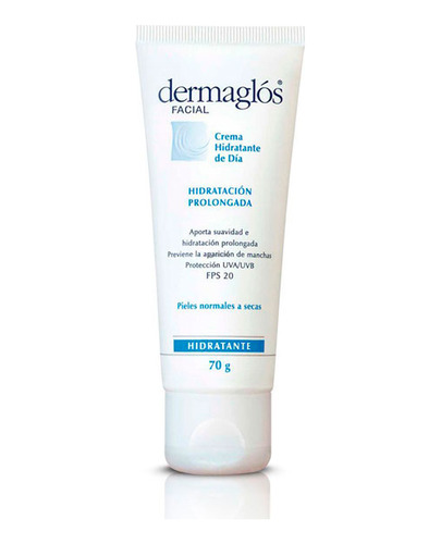 Crema Facial Dermaglós Día Hidratación Prolongada 70 Gr