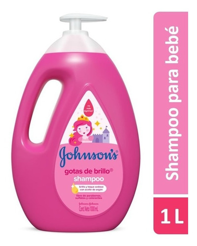 Shampoo  Johnson's Baby Gotas De Brillo 1l