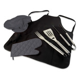 Oniva - A  Brand Bbq Delantal Tote Pro Grill Set, Delanta