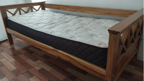 Divan Cama 1.90 X 0.80 Álamo Macizo