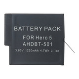 Bateria Para Gopro Hero5 Hero6 Hero7 Black - 3.85v - 1220mah