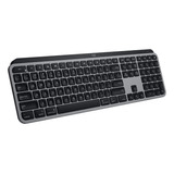 Teclado Logitech Mx Keys Inalambrico Iluminado Para Mac Color Del Teclado Gris Oscuro Idioma Inglés Us