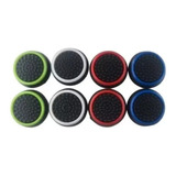 4 Pares Grip Borracha Silicone Botão Xbox Ps4 Ps3 Wii 