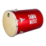 Rebolo (tantã) Phx Samba Music 50cm X 12pol Vermelho Animal