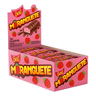 Chocolate Moranguete 13gr 36un - Bel | MercadoLivre