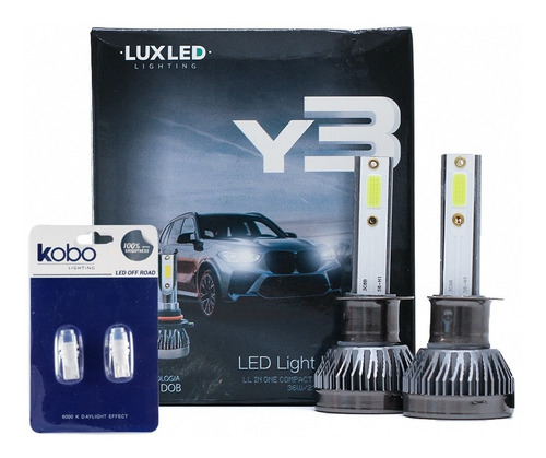 Kit Cree Led H1 H4 H7 H11 Nuevo Chip Doble Y3 + Led Posicion