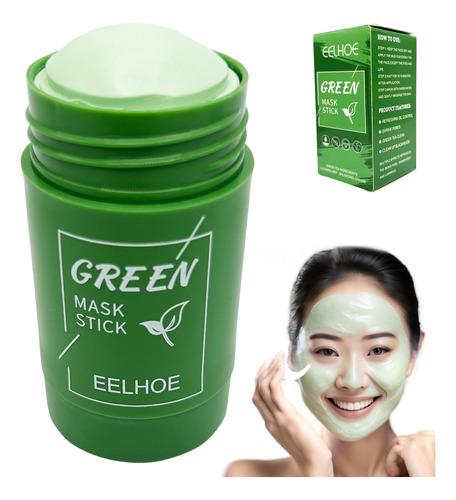 Mascarilla Green Mask Stick Acne Limpieza Profunda Té Verde