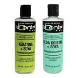 La Bonté Kit Keratina  Y Seda Cristal Con Soya 240ml 