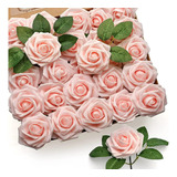 Rosas Artificiales Decorativas Fiestas Espuma Flores 25 Uds