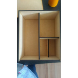 25caja Madera Mdf/tapa Vidrio Para Botella Y Licorera C/grab