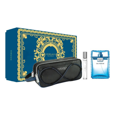 Perfume Versace Man Eau Fraîche 100 ml Spray Set para Hombre | Meses sin interés