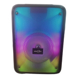 Parlante Torre Cabina Sonido Inalambrico Recargable Luz Rgb