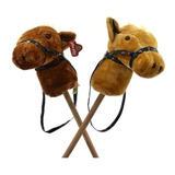 Caballo De Peluche Con Palo Sonido, Importado Premium!!!