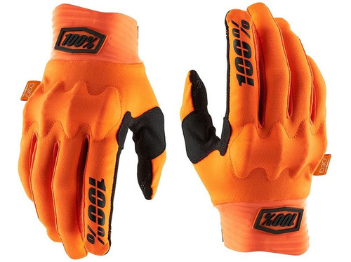 Guantes De Ciclismo Motocross Y Enduro 100% Cognito Naranja