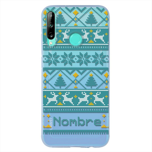 Funda Huawei Navidad Ugly Sweater Personalizada Tu Nombre