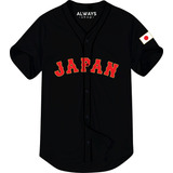 Camisola Jersey Japon Mundial Clasico Negro Ch M G Eg 2eg