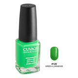 Esmaltes De Uñas Tradicional Sin Tacc Cuvage Pro Keratine Color #129 Green Luminense