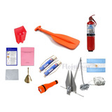 Kit 6 Elementos De Seguridad Nautico Lancha Nautica Pna Regl