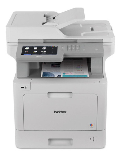 Impresora A Color Multifunción Brother Mfc-l9570cdw Blanca