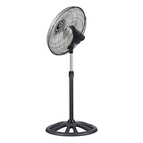 Ventilador Pedestal Piso Z-fan My-3388 16puLG Mytek Cantidad De Aspas 3 Estructura Negro Aspas Plateado Diámetro 16   Frecuencia 60hz Material De Las Aspas Metal