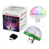 5 Luz Led Rgb Audiorítmica Bola Boliche Dj Usb Y P Celular  