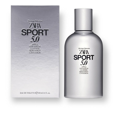 Perfume Zara Sport 5.0 Edt 100 Ml