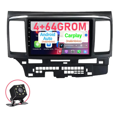 Estéreo Para Mitsubishi Lancer 2008-2018 Android Auto 4+64g