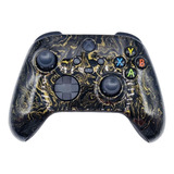 Controle Stelf Xbox Series Com Grip Gold Liquid Elite