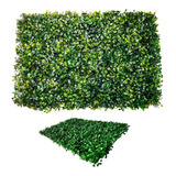 5-placas Buchinho Artificial Parede Verde Vertical 60x40 