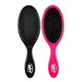 Wet  Original Detangler Hair Brush - Pink And Black (pa