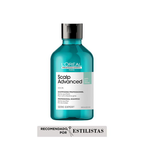 Shampoo L'oréal Limpieza Profunda Scalp Advanced 300ml