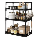 Organizador Rack Cocina 3 Niveles Especias Multifuncional 