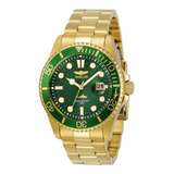 Reloj Invicta 30027 Oro Hombres Color De La Correa Dorado