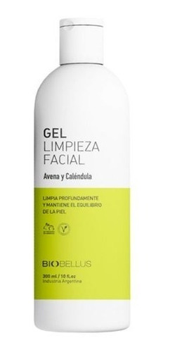 Gel Limpieza Facial Avena Y Calendula - Biobellus X300ml