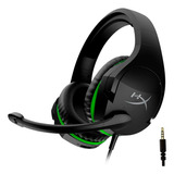 Fone Gamer Hyperx Cloud Stinger Xbox Com Fio Preto / Verde