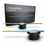 Projetor Holográfico 3d Holographic Led Fan Display Imagem