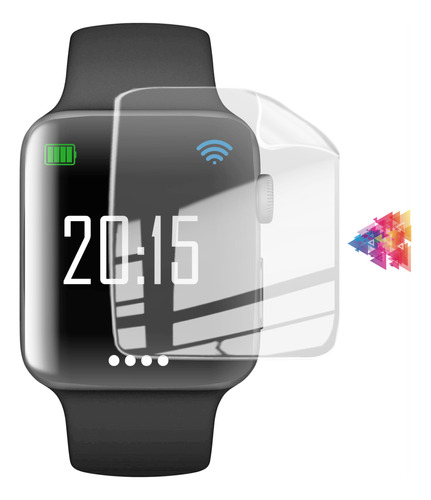 Juego 3 Micas Para Smart Watch Reloj  Hidrogel/no Cristal