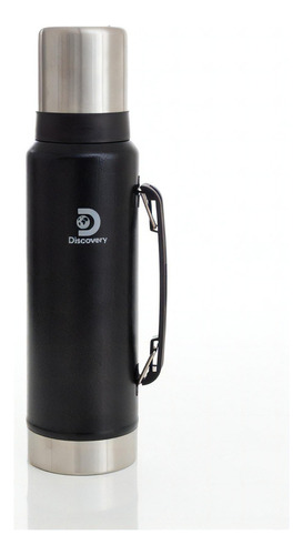 Termo Acero 1,3 Lts Inox Negro Discovery