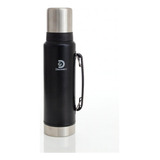 Termo Acero 1,3 Lts Inox Negro Discovery