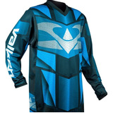 Valken Paintball Jersey Fate Exo Blue Large Xtrmp