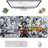 Mouse Pad Grande Boku No Hero Manga Estilo Anime 30x70cm