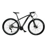 Bicicleta Aro 29 Rino Everest 27v - Alivio - 7.0 Cor Grafite Tamanho Do Quadro 17