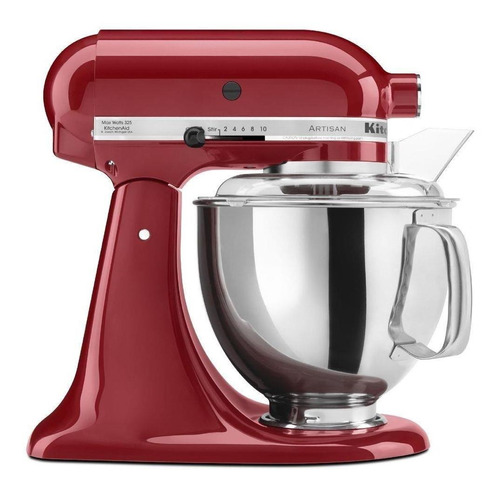 Batidora Planetaria Kitchenaid Artisan Ksm15er Rojo